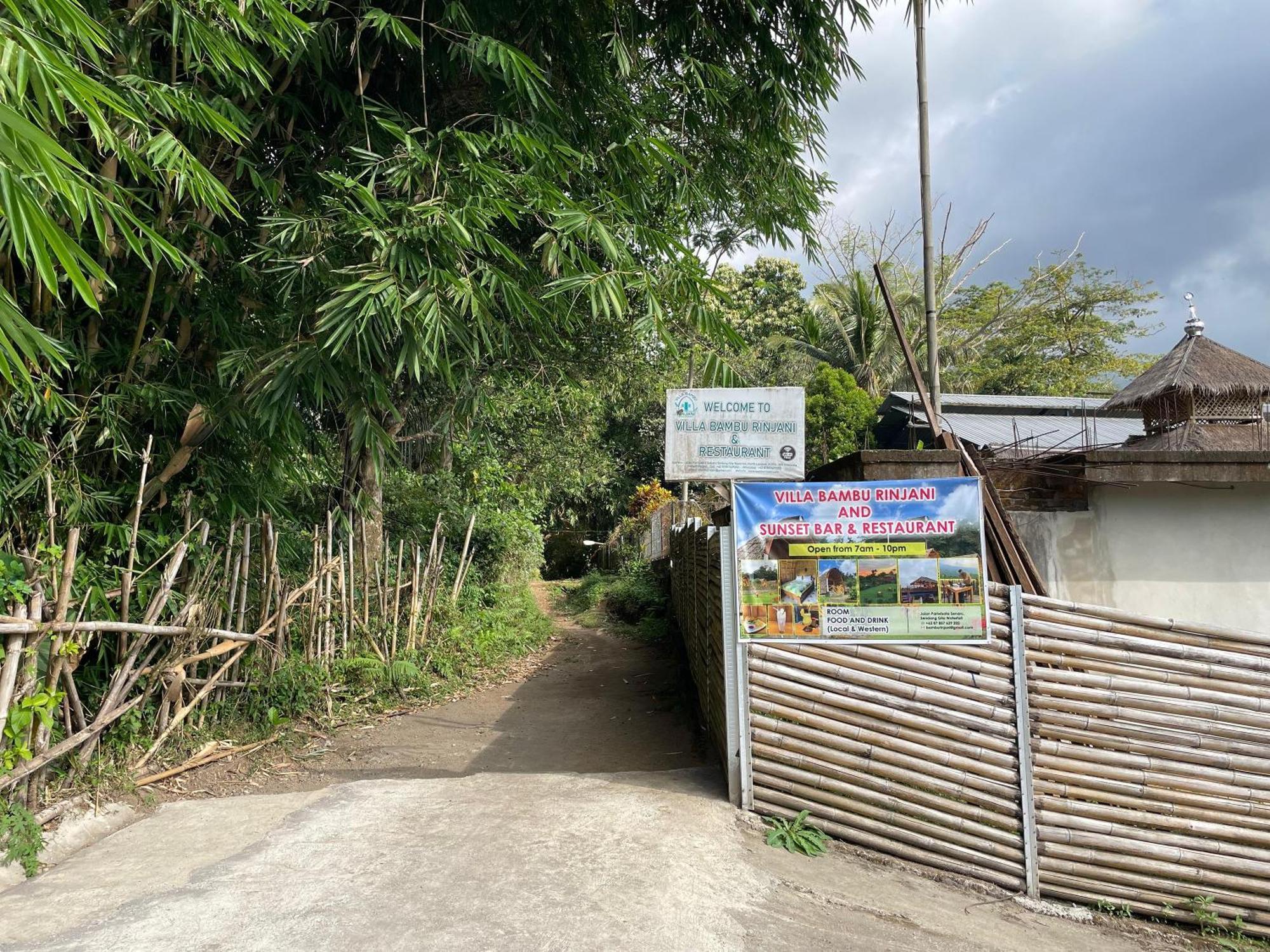 Villa Bambu Rinjani & Restaurant سينارو المظهر الخارجي الصورة